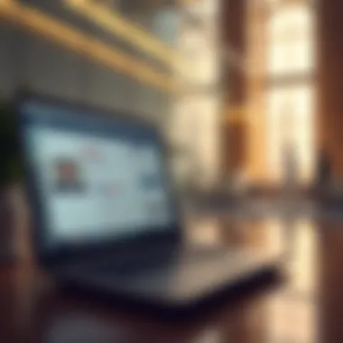 Navigating the online portal for visa download