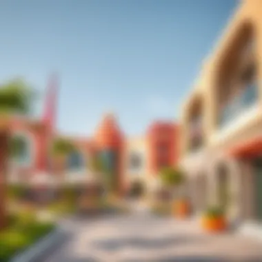 Community Spaces in Al Ansari International City Vibrant community spaces within Al Ansari International City