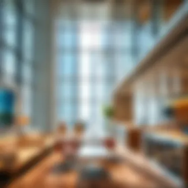 Modern office spaces within Al Habtoor Business Tower