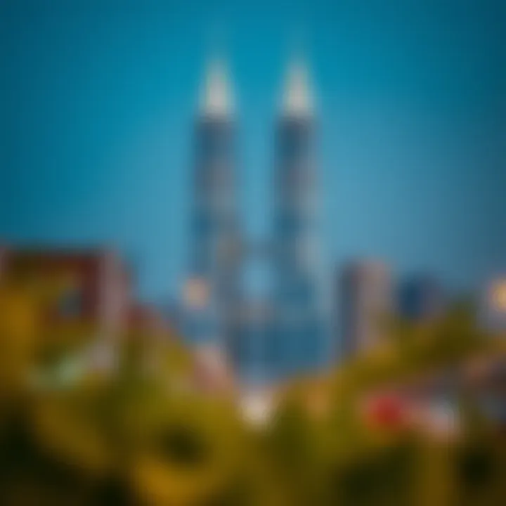 Urban Impact of Al Naeem Twin Towers Urban landscape featuring the Al Naeem Twin Towers