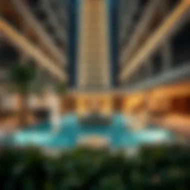 Amenities and Lifestyle at Al Raha Gardens Plaza Luxurious amenities available at Al Raha Gardens Plaza highlighting lifestyle options for residents