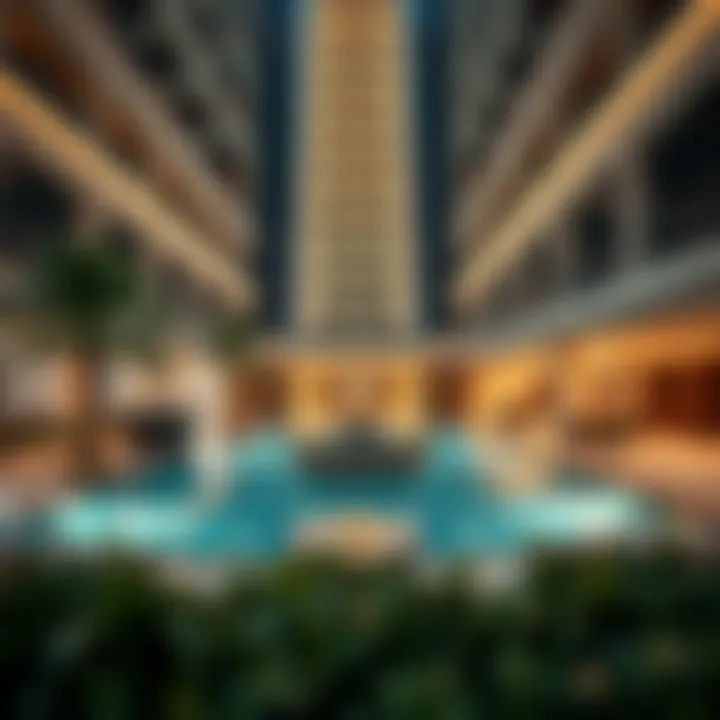 Amenities and Lifestyle at Al Raha Gardens Plaza Luxurious amenities available at Al Raha Gardens Plaza highlighting lifestyle options for residents