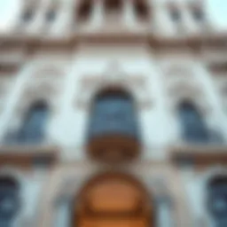 Architectural detail of Al Tayer Building
