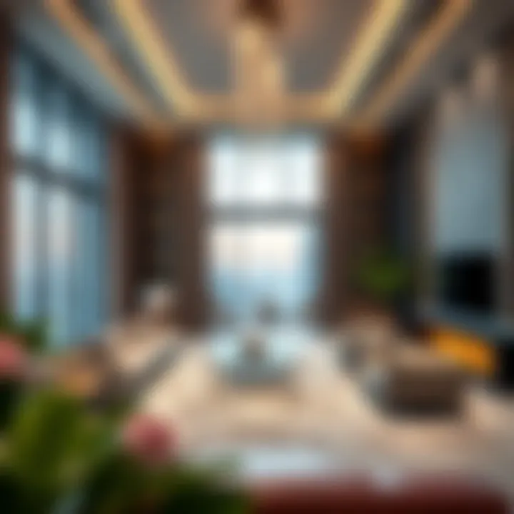 Interior of a luxury residence developed by Amber Binghatti