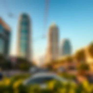 Urban development plan highlighting Amber Binghatti's impact on Dubai