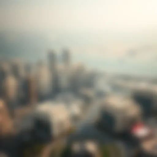 Aerial view showcasing the architectural beauty of بسباس الخالدية