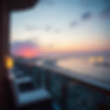 Captivating Sunset Views from Anantara Breathtaking sunset view from Anantara Residence balcony