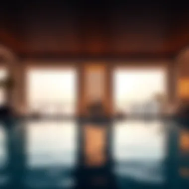 Lavish Poolside Relaxation at Anantara Luxurious swimming pool area at Anantara Residence