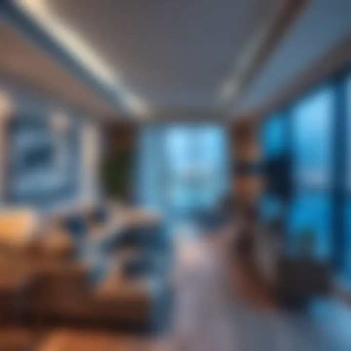 Luxurious furnished apartment in Blueground Dubai