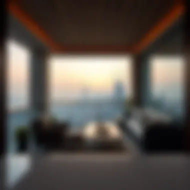 Scenic view from a Blueground apartment balcony