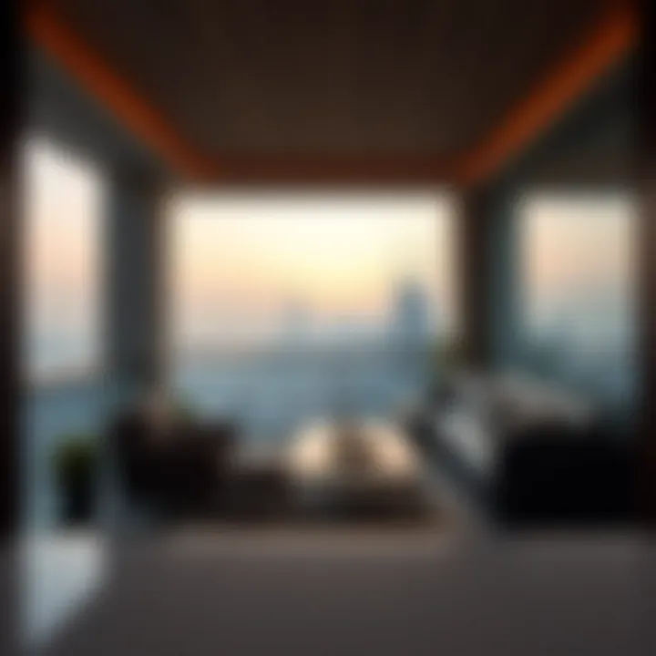 Scenic view from a Blueground apartment balcony