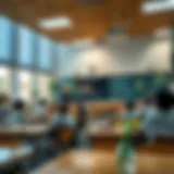 Classroom environment showcasing interactive learning