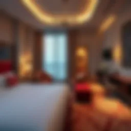 Luxurious budget hotel room in Dubai