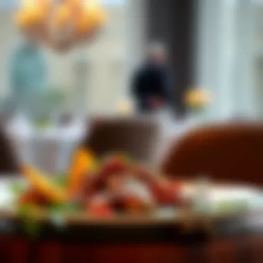 Delicious Indian Cuisine Served Elegantly Delicious Indian cuisine served elegantly