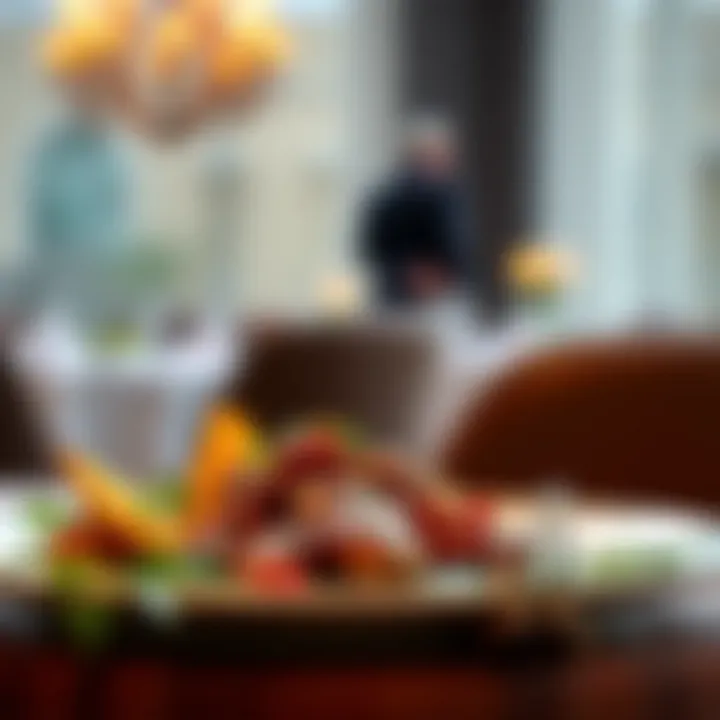 Delicious Indian Cuisine Served Elegantly Delicious Indian cuisine served elegantly