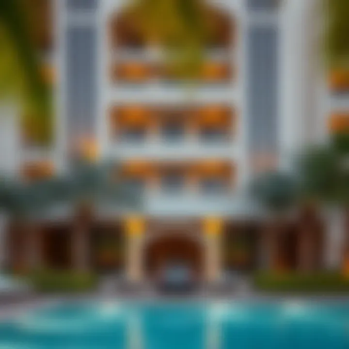 Stunning Exterior View of Al Jawhara Hotel Apartments Stunning view of Al Jawhara Hotel Apartments exterior