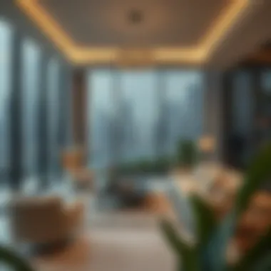 Luxurious apartment interior reflecting Dubai's housing market