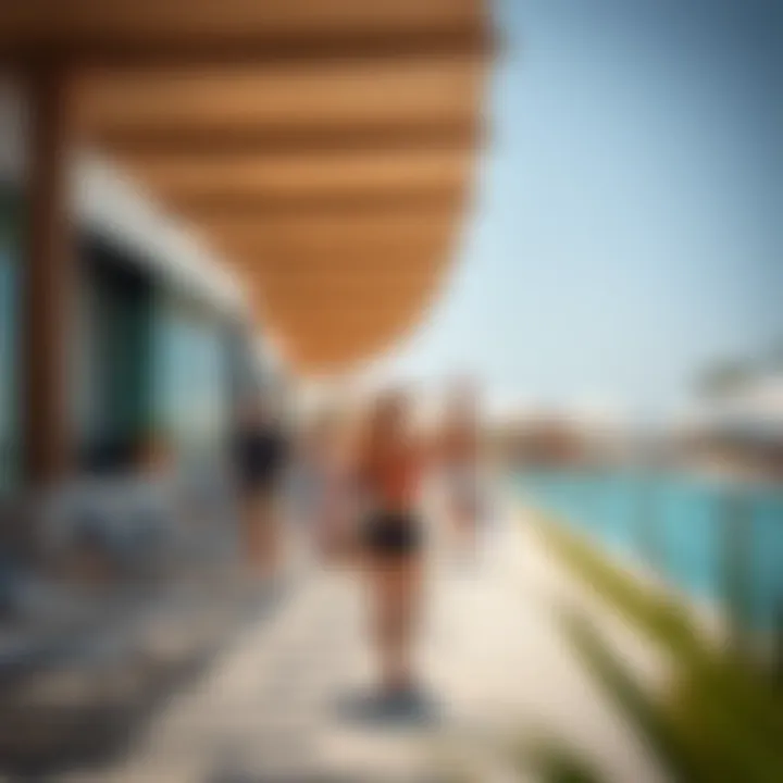 Luxurious community amenities at Damac Lagoons Ibiza promoting a vibrant lifestyle.