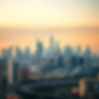 Stunning skyline of Dubai showcasing modern architecture