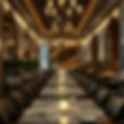 Luxurious dining ambiance in Dubai