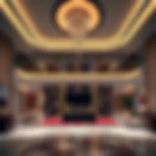 Luxurious lobby of DoubleTree by Hilton Hotel & Residences Dubai Al Barsha showcasing modern design