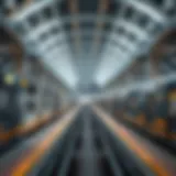 Dubai Metro station interior showcasing modern design