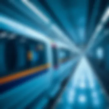 Cutting-edge technology in Dubai Metro trains