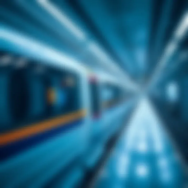 Cutting-edge technology in Dubai Metro trains