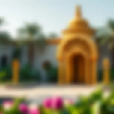 Artistic Design Elements Artistic design elements of the garden