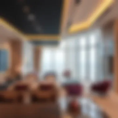 Luxury Apartment Interiors in Sky View Dubai Interior amenities of a luxury apartment in Sky View