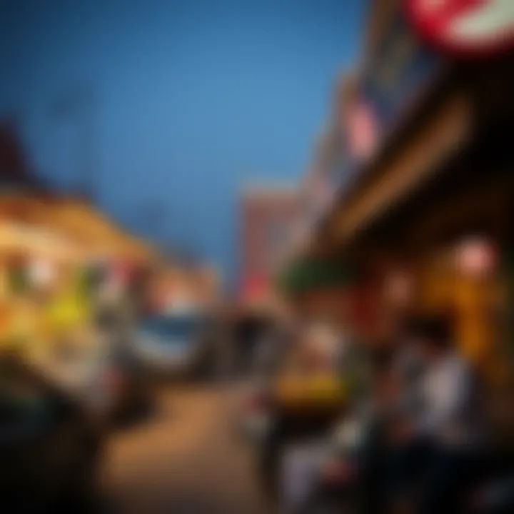 Vibrant local market in Al Barsha