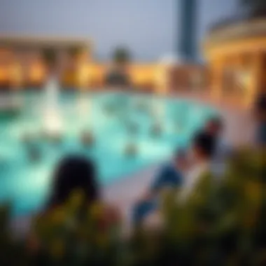 Visitors enjoying their time at Ain Dubai