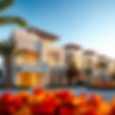 Residential development in Ajman Al Jurf highlighting contemporary design