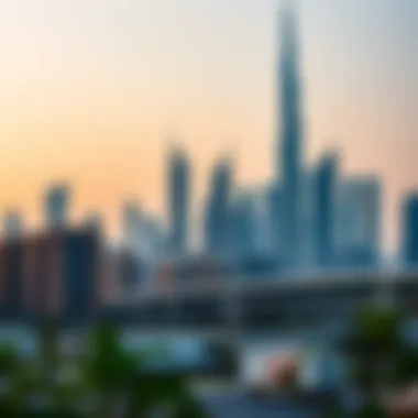 Dubai Skyline with Al Amera Highlights Skyline of Dubai showcasing Al Amera Real Estate