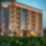 Luxurious Exterior of Al Manar Hotel Apartments Luxurious exterior view of Al Manar Hotel Apartments