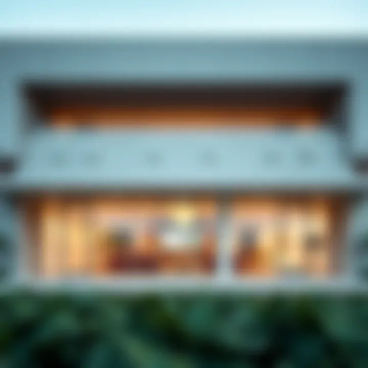 Stunning Architectural Design of Al Saaha Offices Exterior view of Al Saaha offices showcasing modern architectural design