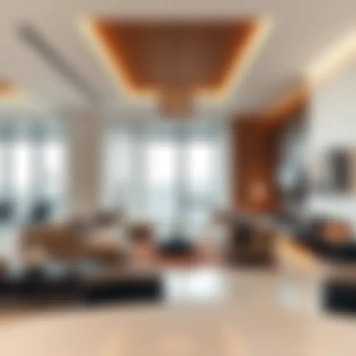 Modern Living in Amwaj 4 Spacious living area in Amwaj 4 apartment, highlighting modern design