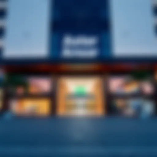 Exterior view of Aster Ansar Mall showcasing its modern architecture