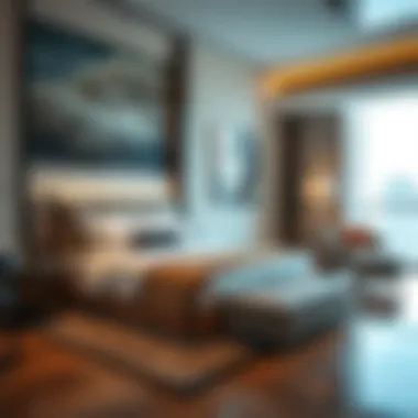 Luxurious guest room interiors at Avani Hotel Media City