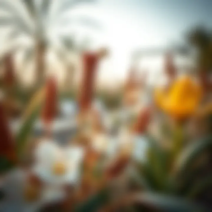 Close-up of the rich biodiversity found on Bani Yas Island