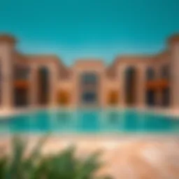 A stunning view showcasing architectural elegance in Barari Views