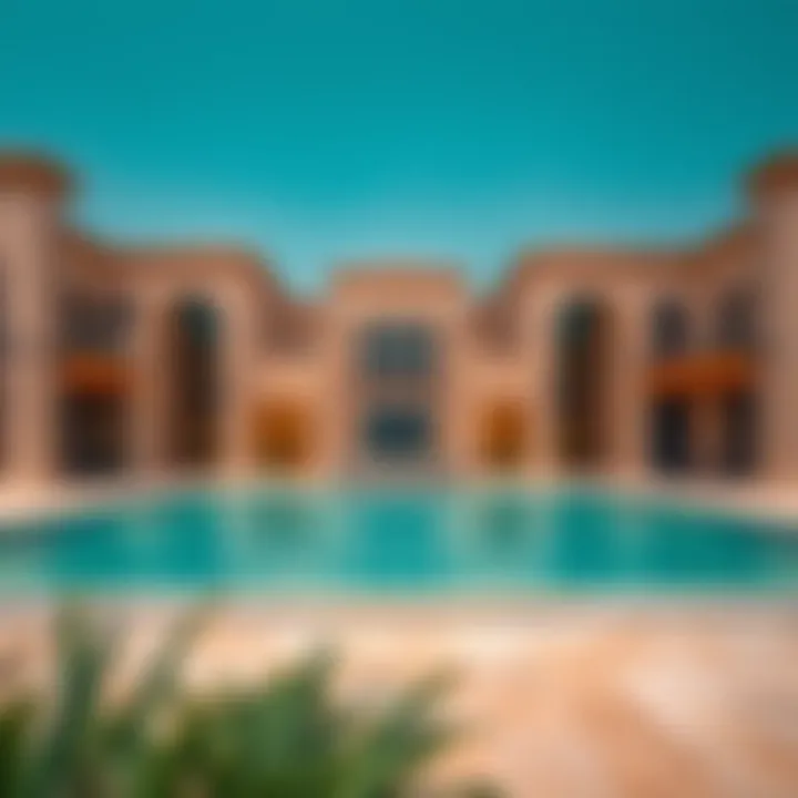 Architectural Elegance at Barari Views A stunning view showcasing architectural elegance in Barari Views