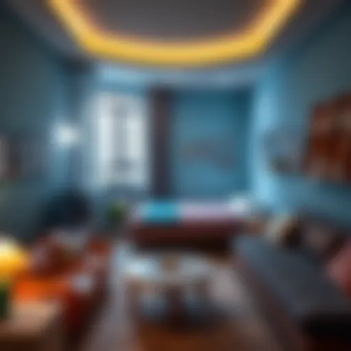 Diverse Living in Dubai Deira A vibrant shared accommodation space in Dubai Deira showcasing diverse residents