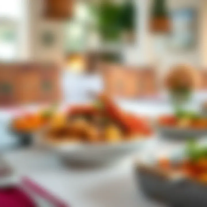 Traditional Emirati dish served elegantly