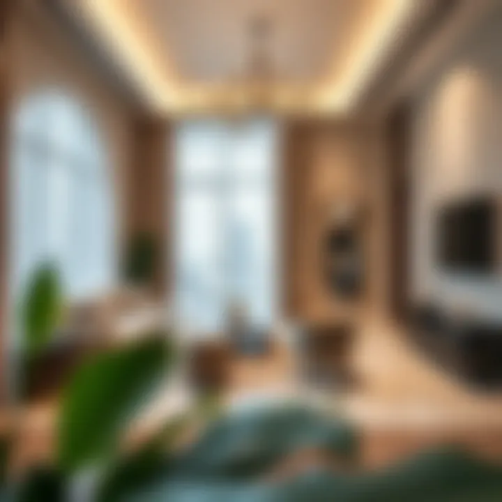 Modern Elegance in Dubai Interiors Interior design of a contemporary apartment in Dubai