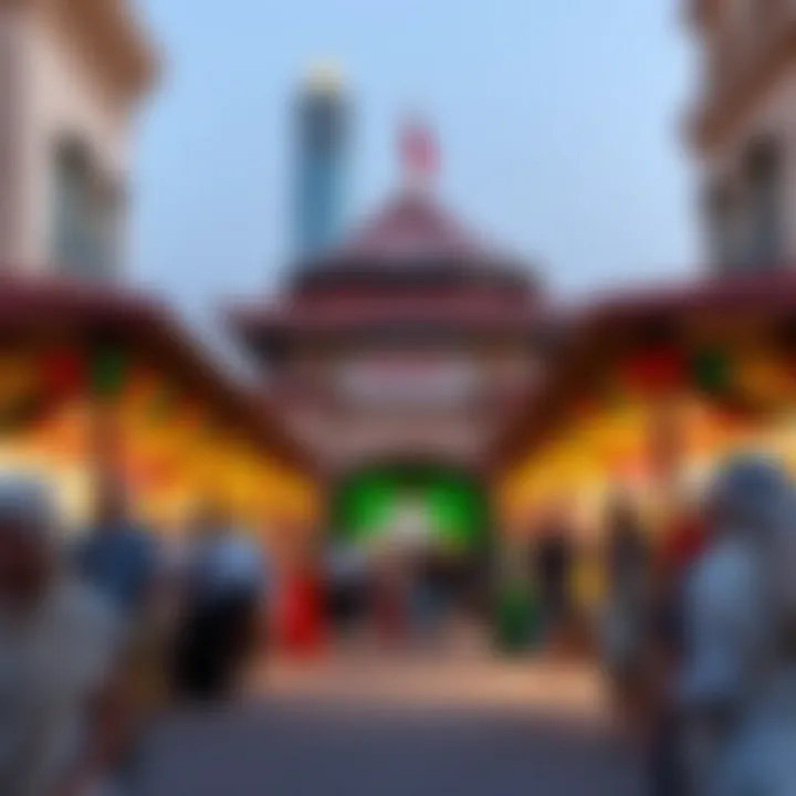Vibrant cultural festival in Dubai highlighting diversity and integration