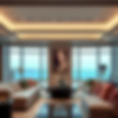 Luxurious interiors that reflect sophistication and style