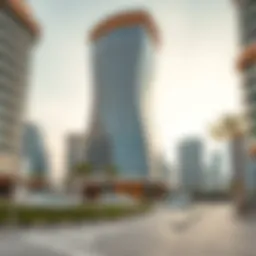 Stunning architectural design of Elite Building