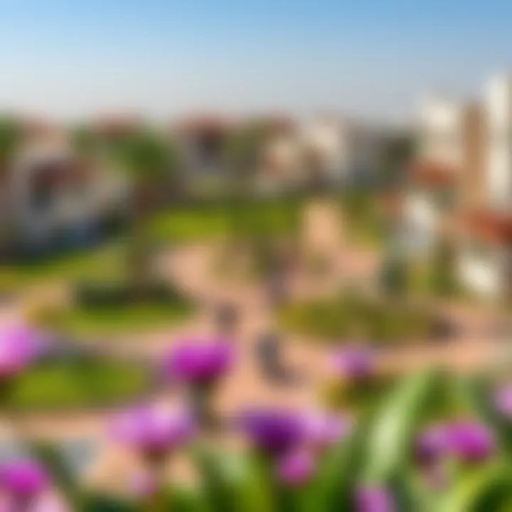 Community Features of Expo Golf Villas Vibrant community area featuring lush green landscapes and recreational facilities