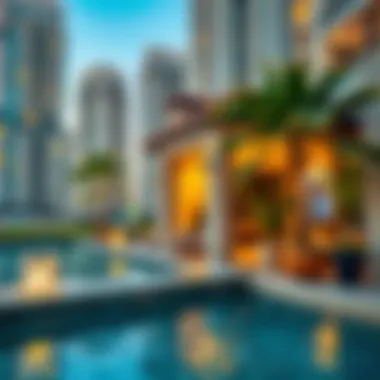 Amenities available in a Bur Dubai apartment complex